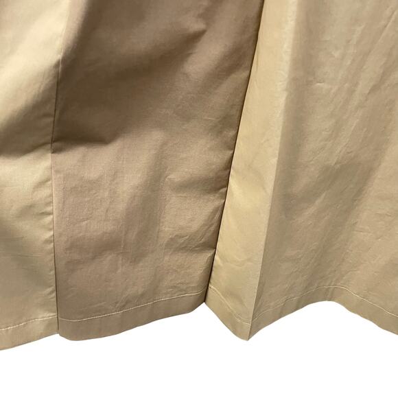 NWT Escada Button Up Cotton Blend Midi Shirt Dress Sand Dune Womens 46 / US 16 - Picture 9 of 12